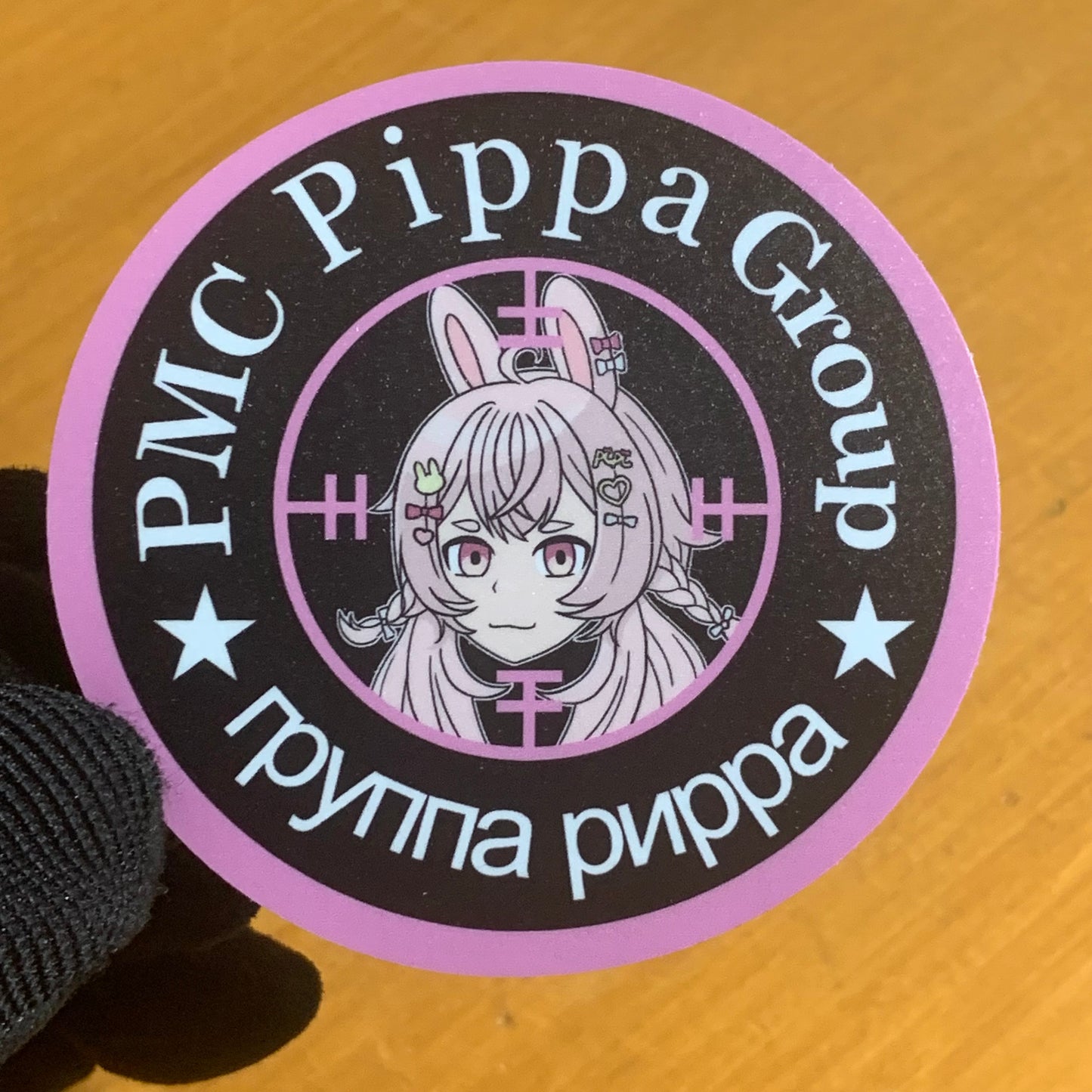 PMC Pipkin Pippa Group Phase Connect Meme Morale Patch or Sticker