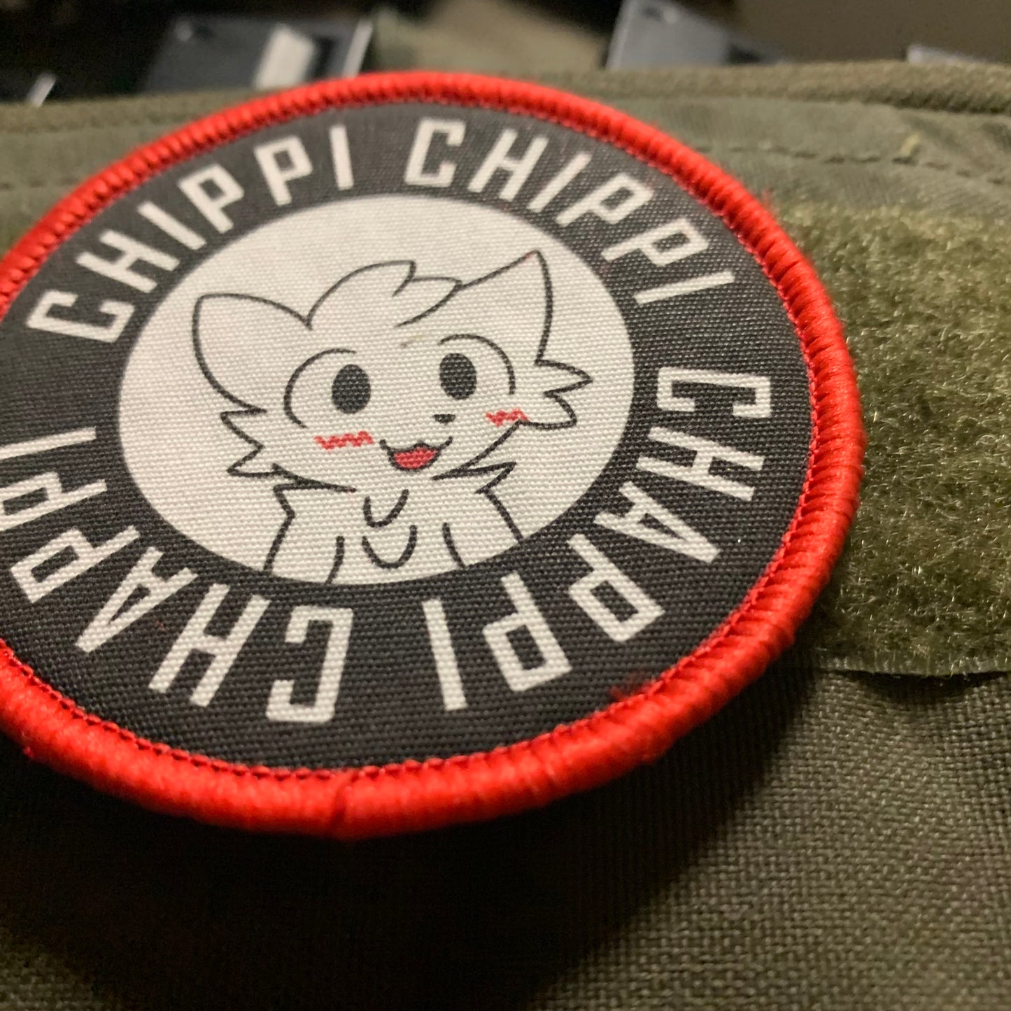 Boykisser Chipi Chipi Silly Cat Airsoft Meme Patch or Sticker
