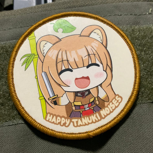 Raphtalia "Happy Tanuki Noises" Rising of Shield Hero Patch or Sticker