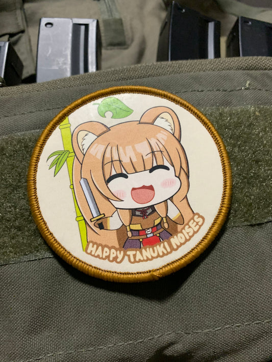 Raphtalia "Happy Tanuki Noises" Rising of Shield Hero Patch or Sticker