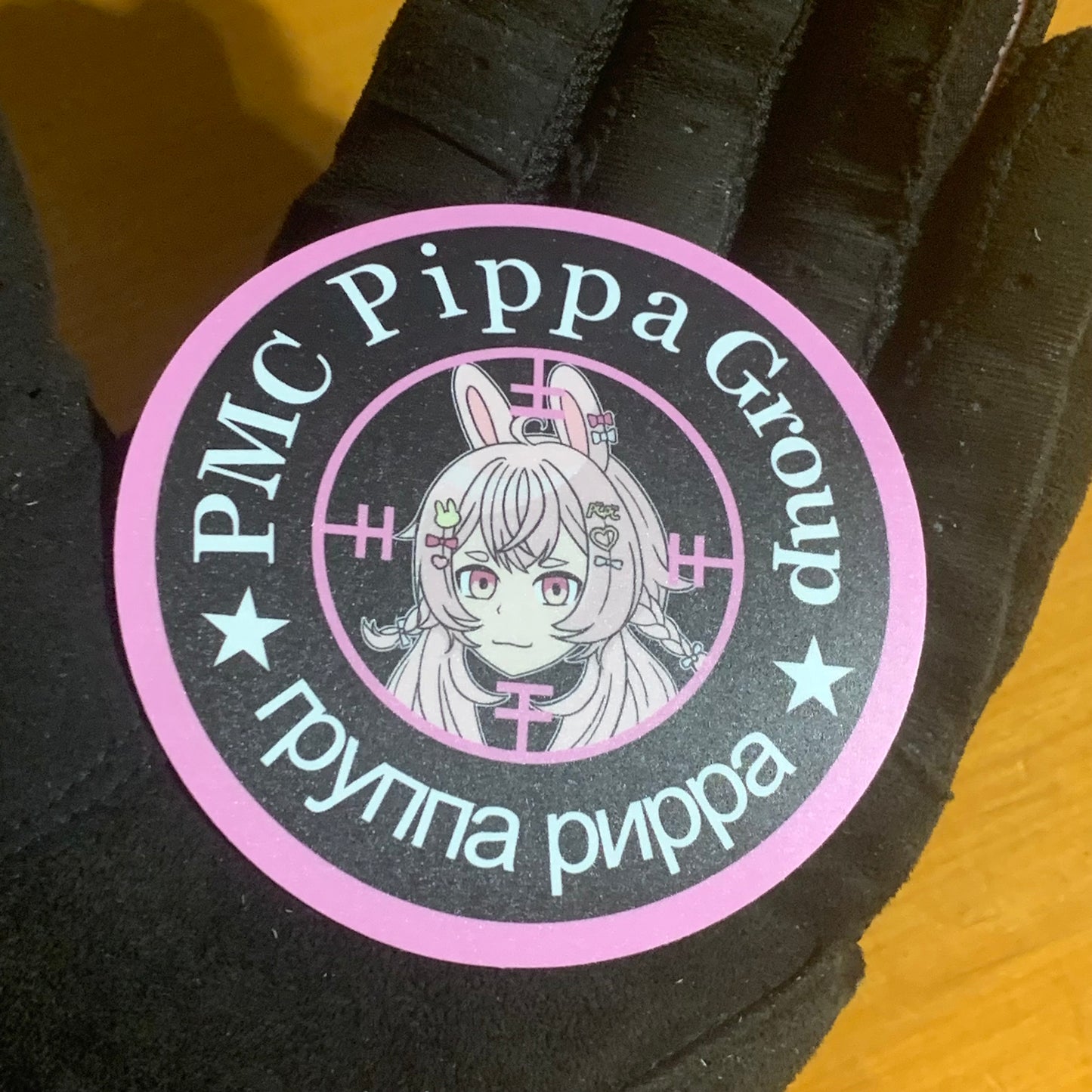 PMC Pipkin Pippa Group Phase Connect Meme Morale Patch or Sticker