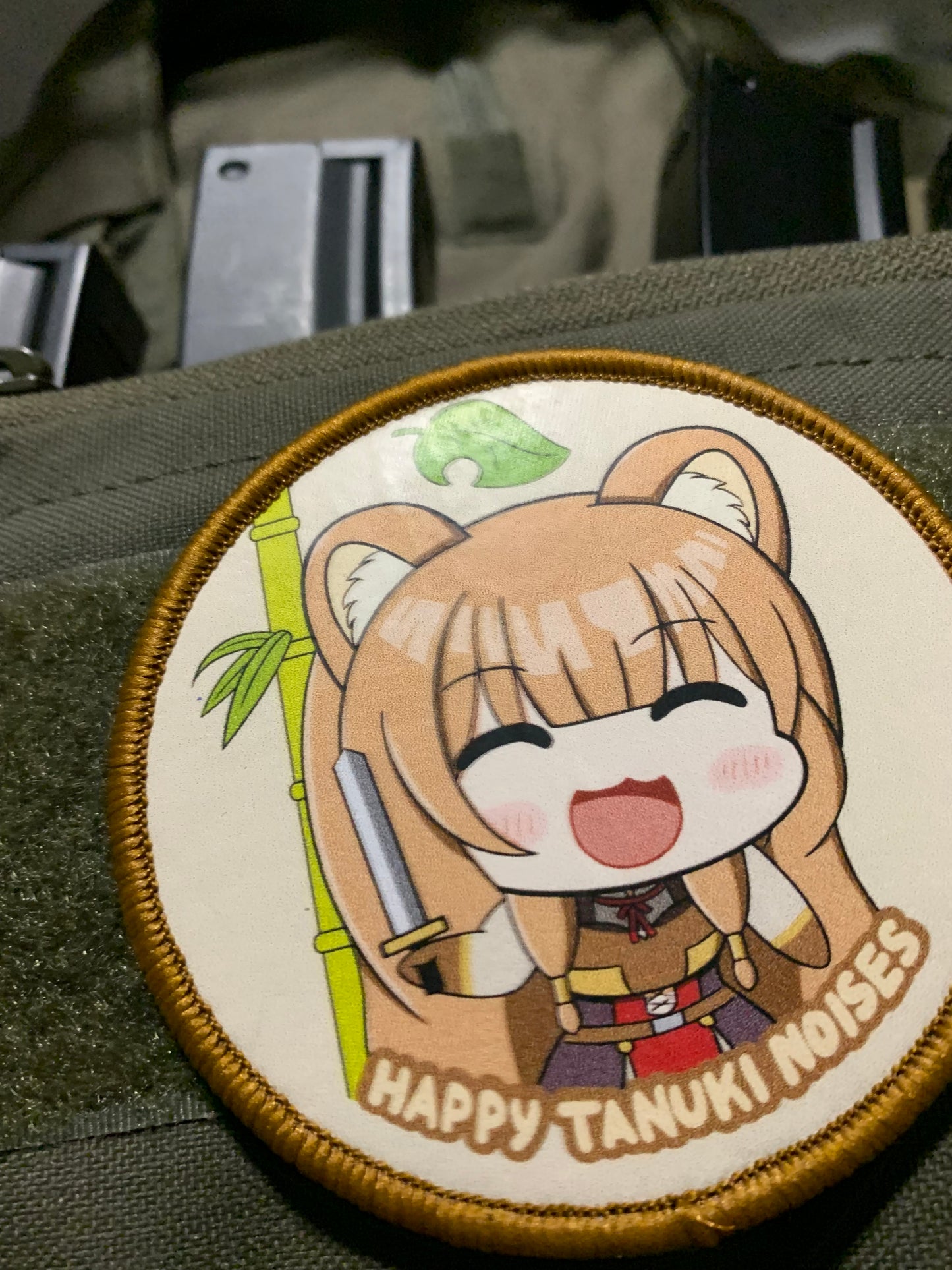 Raphtalia "Happy Tanuki Noises" Rising of Shield Hero Patch or Sticker