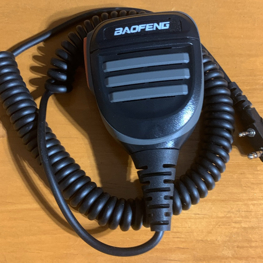 Waterproof Baofeng / Kenwood Waterproof Shoulder Mic / PTT