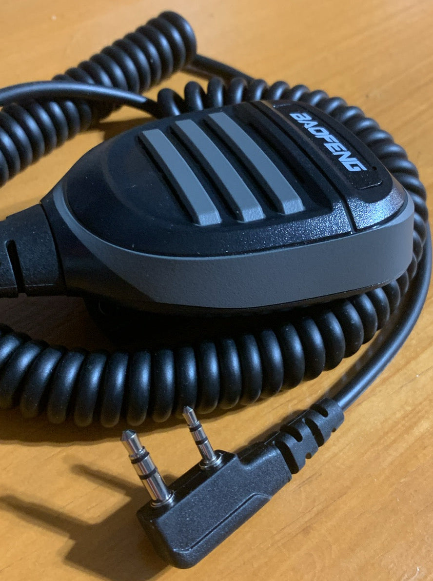 Waterproof Baofeng / Kenwood Waterproof Shoulder Mic / PTT