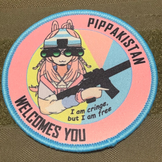Pipkin Pippa Pippakistan Welcomes You Phase Connect Patch or Sticker