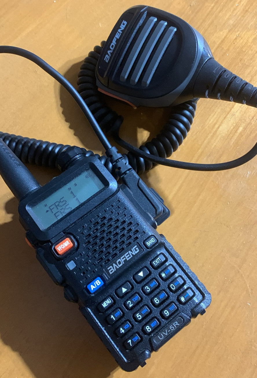 Waterproof Baofeng / Kenwood Waterproof Shoulder Mic / PTT