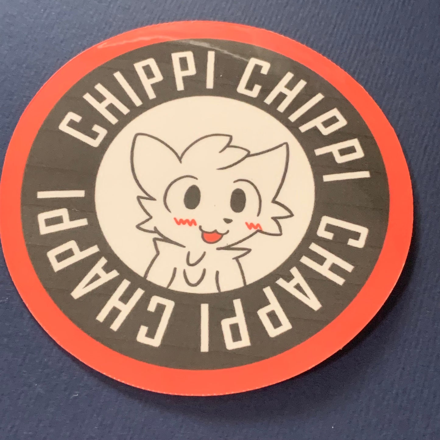 Boykisser Chipi Chipi Silly Cat Airsoft Meme Patch or Sticker