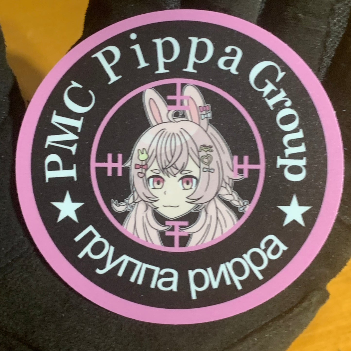PMC Pipkin Pippa Group Phase Connect Meme Morale Patch or Sticker