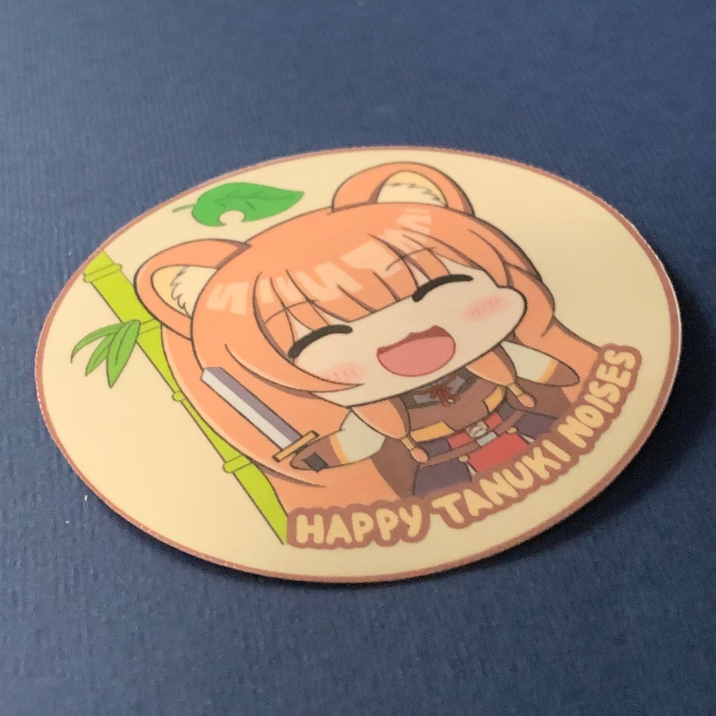 Raphtalia "Happy Tanuki Noises" Rising of Shield Hero Patch or Sticker