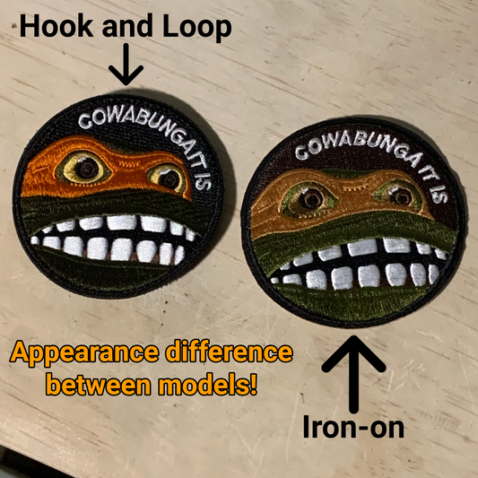 Cowabunga It Is Airsoft Patch
