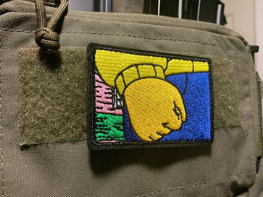 Arthur Clenching Fist Patch