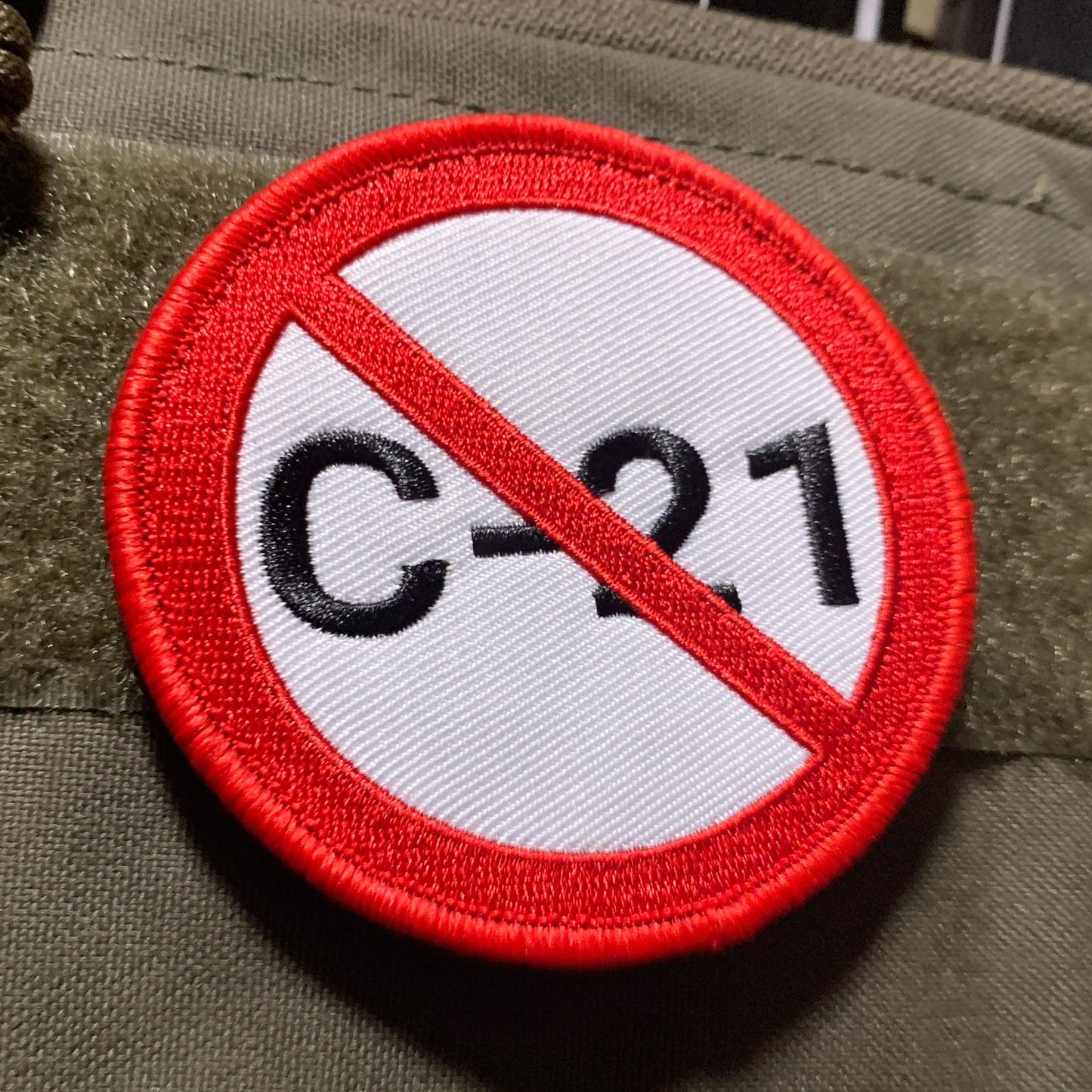 NO BILL C-21 Patch+3 Stickers Bundle