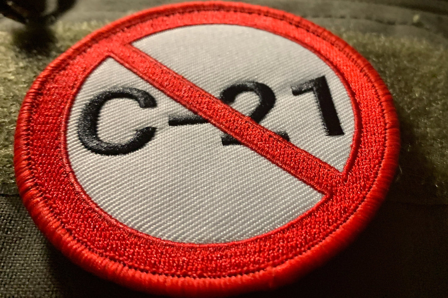 NO BILL C-21 Patch+3 Stickers Bundle