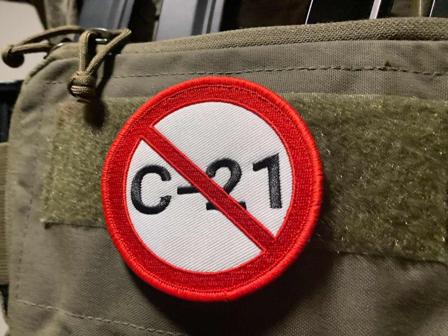 NO BILL C-21 Patch+3 Stickers Bundle