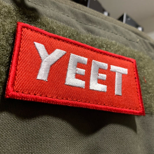 Airsofter Operator Yeet Send It Airsoft Meme Patch
