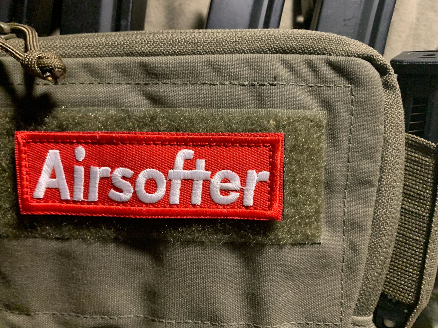 Airsofter Operator Yeet Send It Airsoft Meme Patch