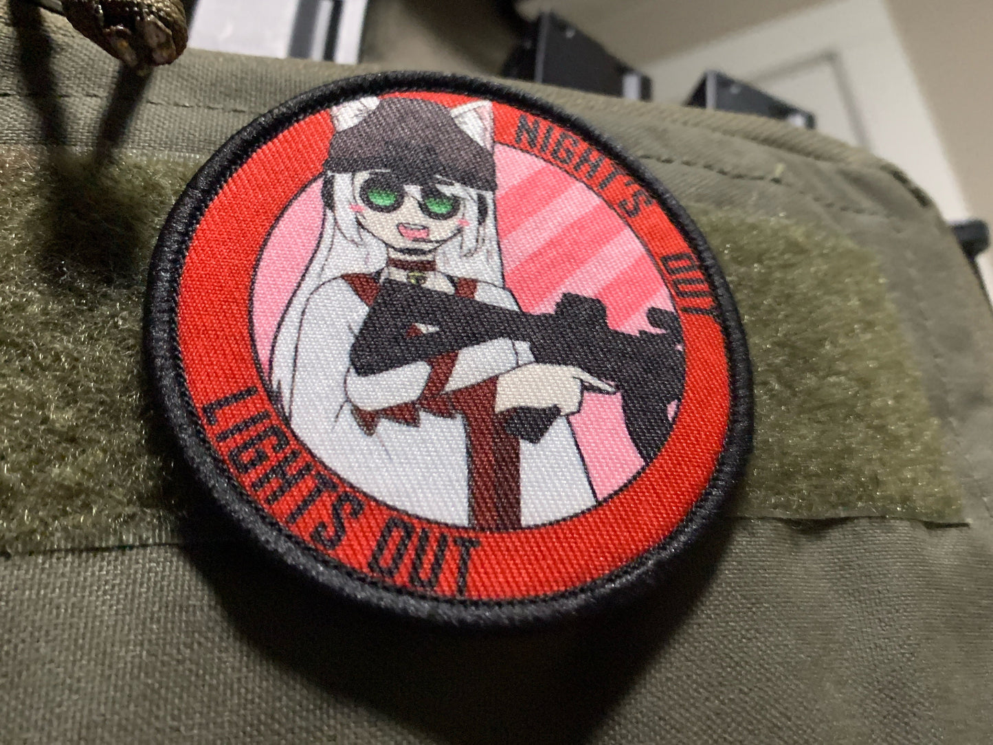 Night's Out, Lights Out Airsoft Weeb Patch