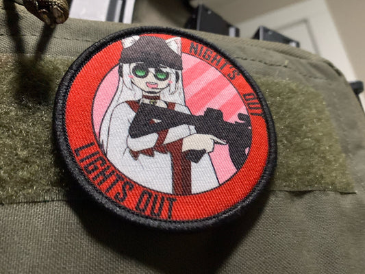 Night's Out, Lights Out Airsoft Weeb Patch