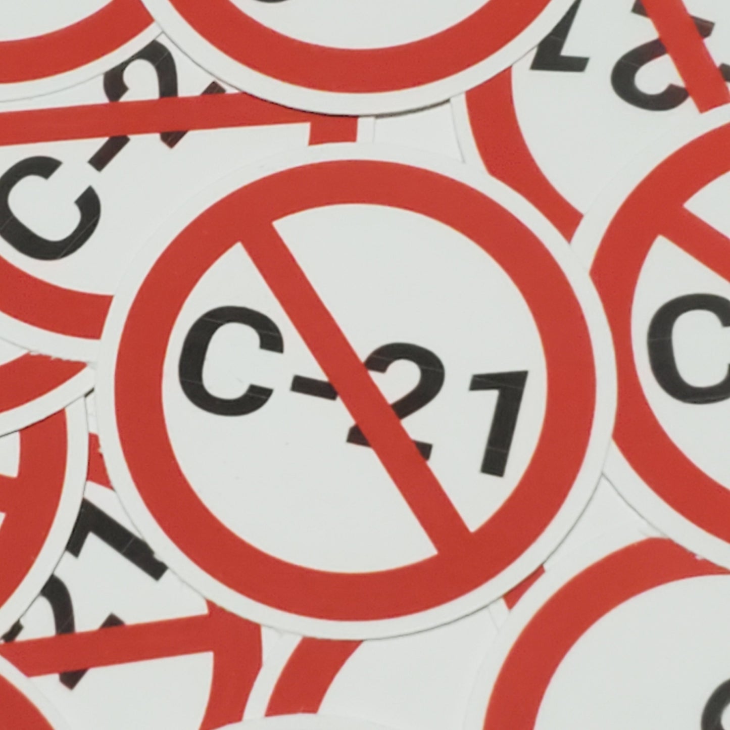 NO BILL C-21 Sticker