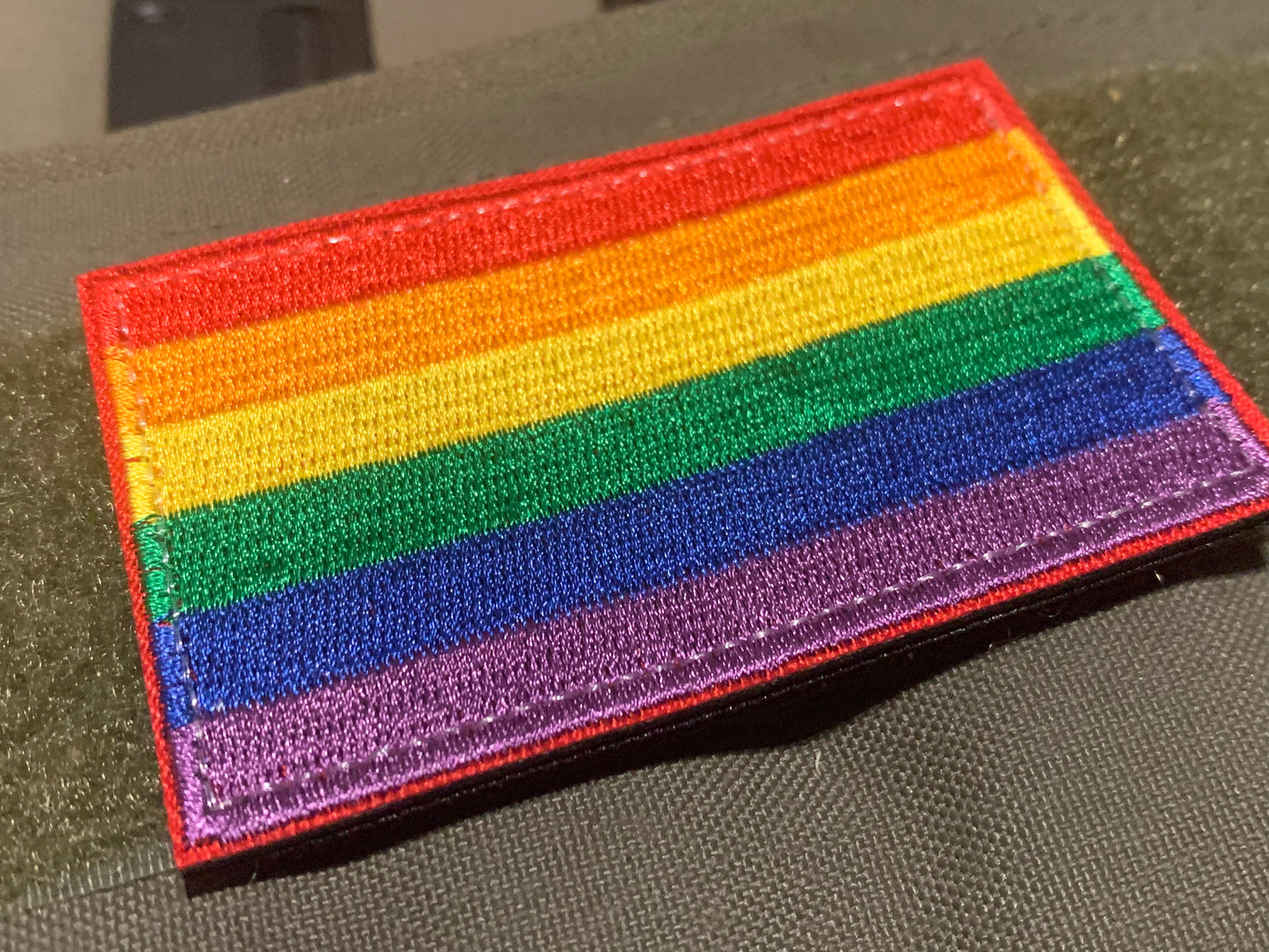 LGBTQ+ Pride Flag Patch