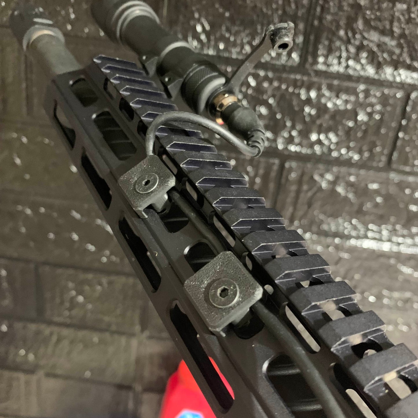 MLOK Airsoft Scout Light Cable Guides