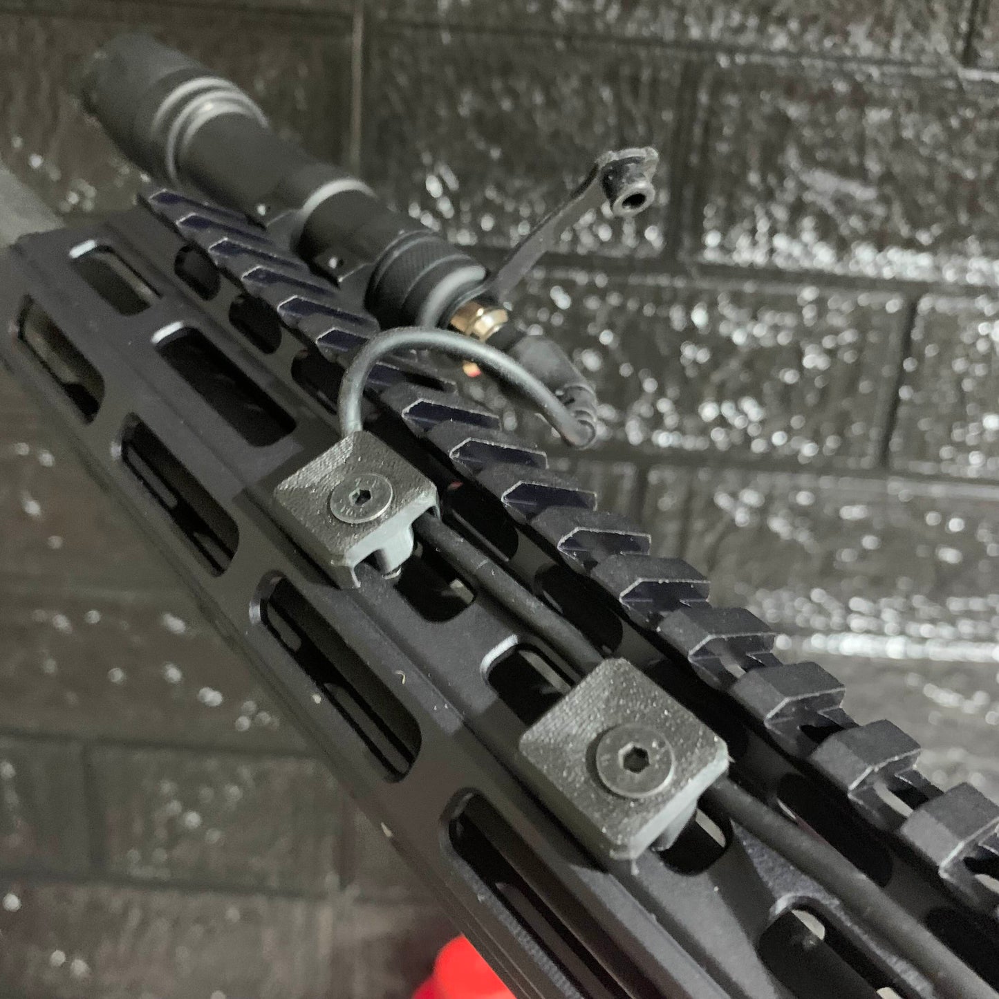 MLOK Airsoft Scout Light Cable Guides