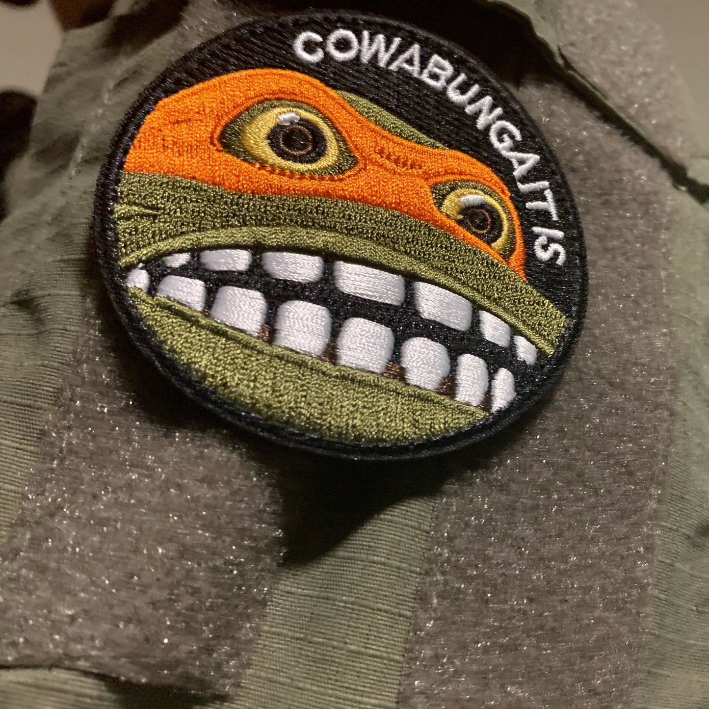 Cowabunga It Is Airsoft Patch