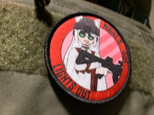 Night's Out, Lights Out Airsoft Weeb Patch