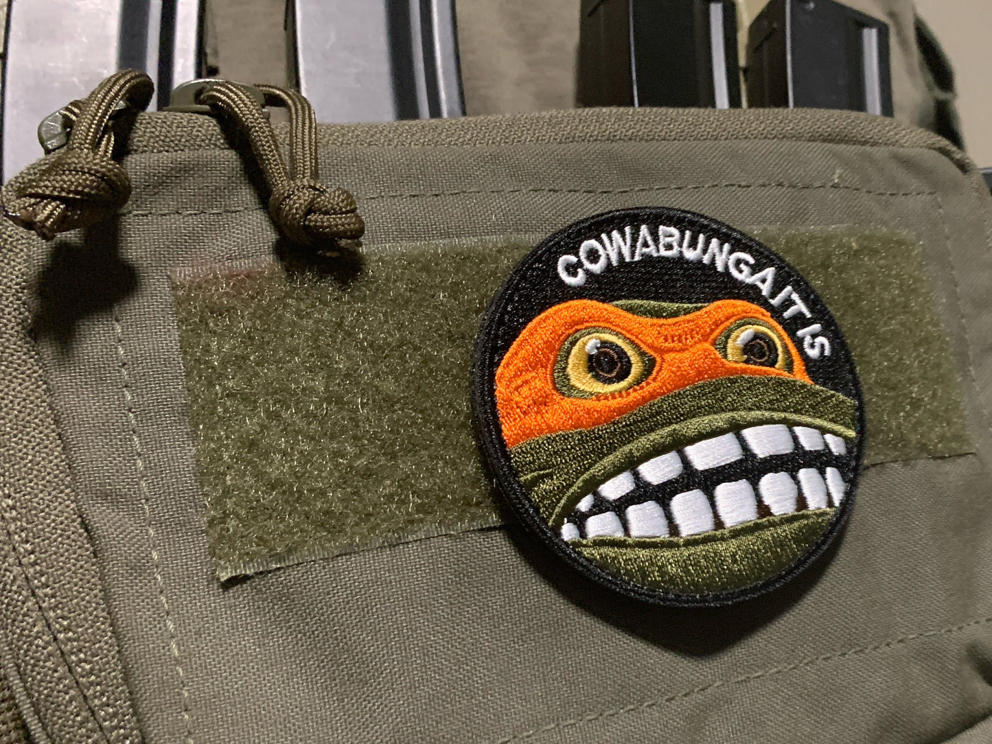 Cowabunga It Is Airsoft Patch