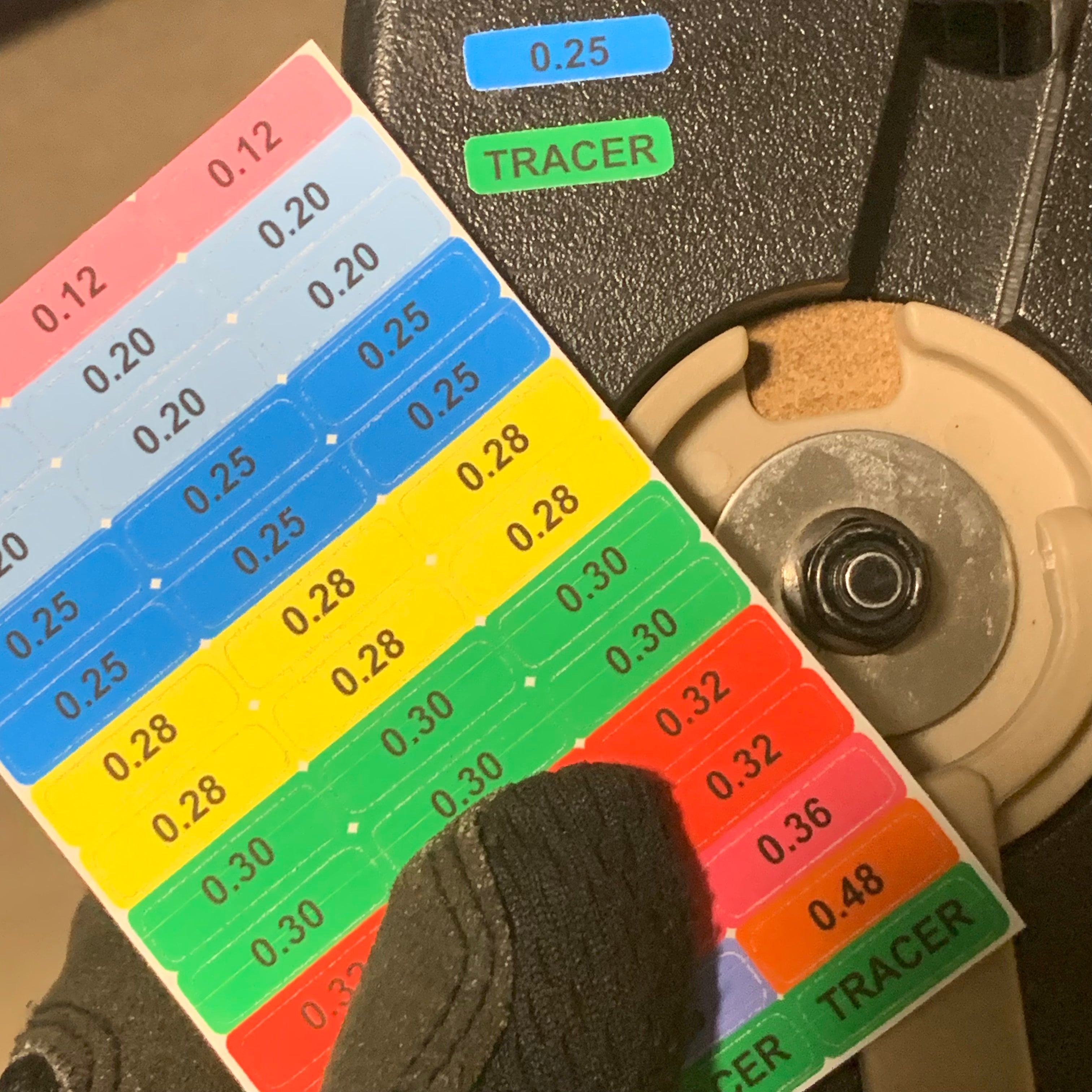Airsoft BB Weight Labels Nyan Dynamics