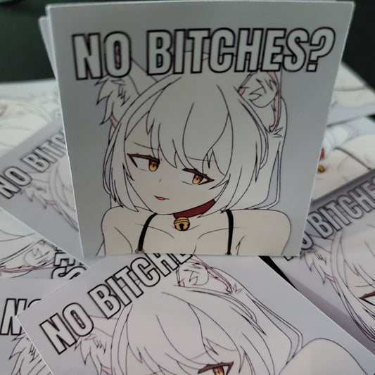 Ryutka NO BITCHES? Sticker