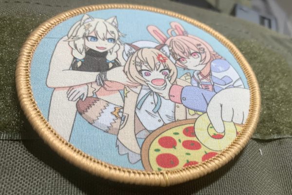 9A1E5BA6-5E8A-4DC4-A6FD-0E18EAD0FF73 (1) Komachi Panko Pipkin Pippa Kaneko Lumi Pineapple Pizza Patch or Sticker