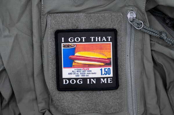 I Got That Dog In Me Hot Dog Patch or Sticker