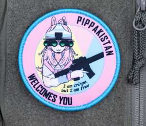 Pipkin Pippa Pippakistan Welcomes You Phase Connect Patch or Sticker