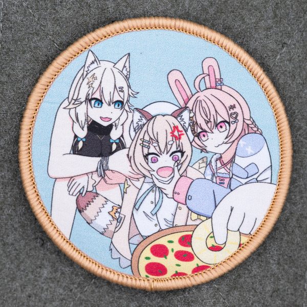 DSC_3875-cropped Komachi Panko Pipkin Pippa Kaneko Lumi Pineapple Pizza Patch or Sticker