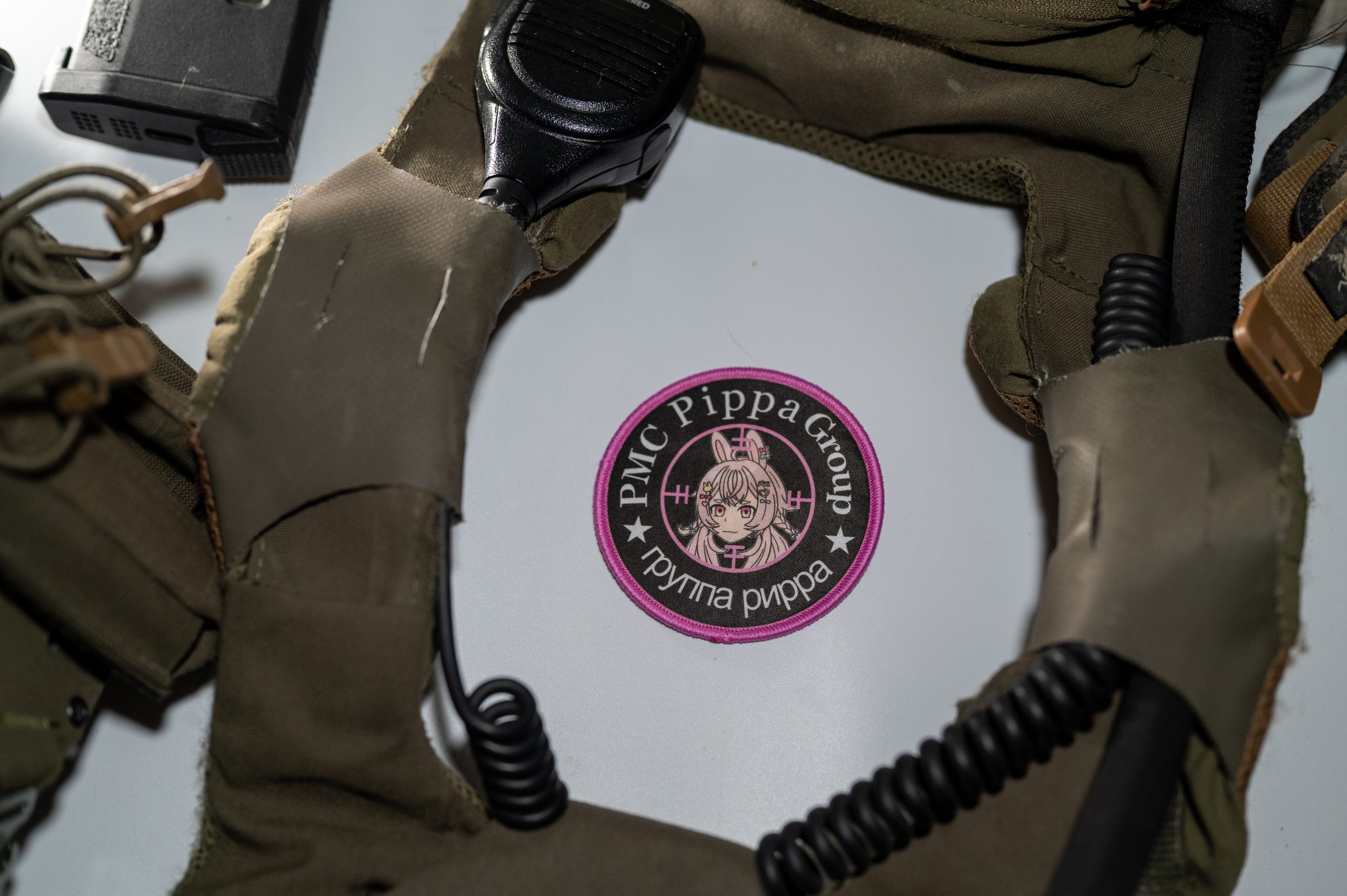 DSC_3953 PMC Pipkin Pippa Group Phase Connect Meme Morale Patch or Sticker
