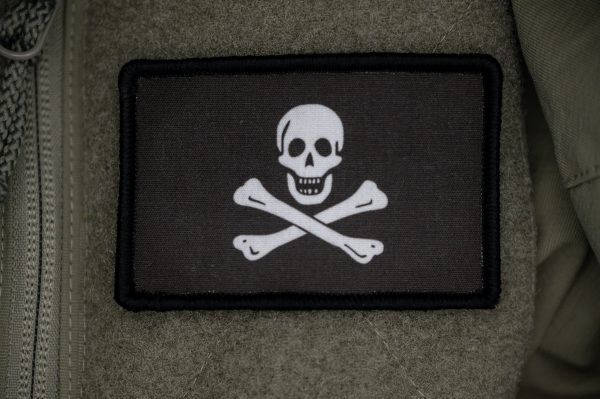 Pirate "Jolly Roger" Flag Patch or Sticker