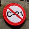 NO BILL C-21 Patch+3 Stickers Bundle