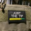 Just The Tip Green Tip Airsoft Meme Patch