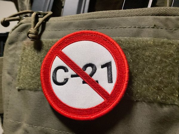 NO BILL C-21 Patch+3 Stickers Bundle