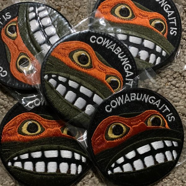 Cowabunga It Is Airsoft Patch