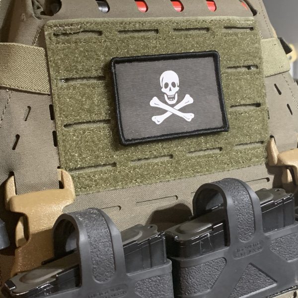 Pirate "Jolly Roger" Flag Patch or Sticker