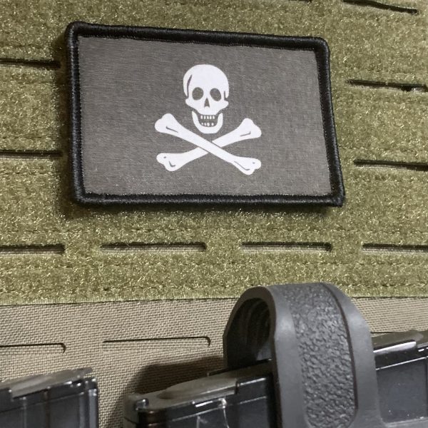 Pirate "Jolly Roger" Flag Patch or Sticker