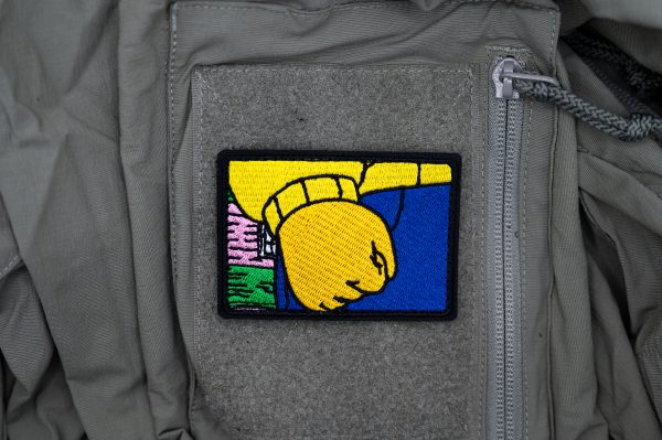 Arthur Clenching Fist Patch