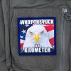 What The Fuck Is a Kilometer Bald Eagle Patch or Sticker