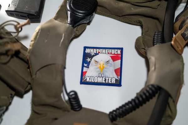 What The Fuck Is a Kilometer Bald Eagle Patch or Sticker