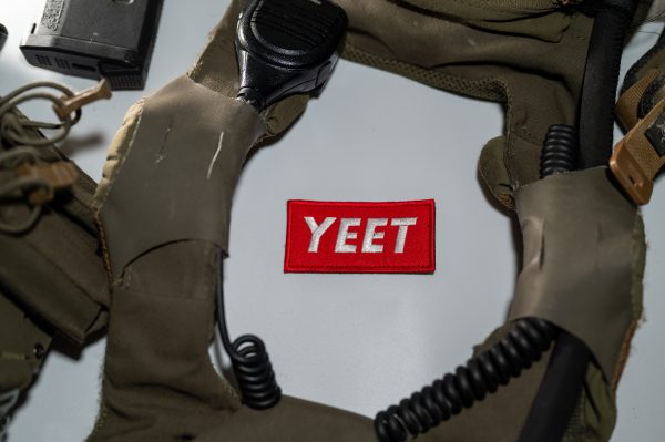 Airsofter Operator Yeet Send It Airsoft Meme Patch