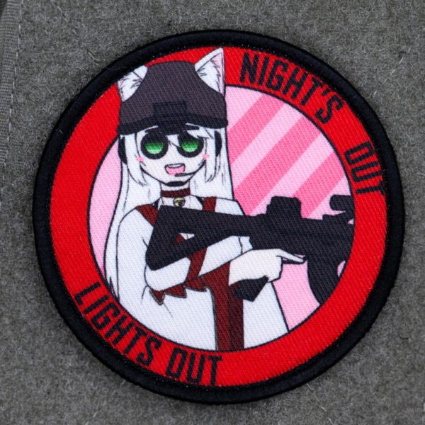 Night's Out, Lights Out Airsoft Weeb Patch