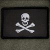Pirate "Jolly Roger" Flag Patch or Sticker