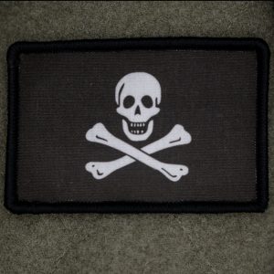 Pirate "Jolly Roger" Flag Patch or Sticker